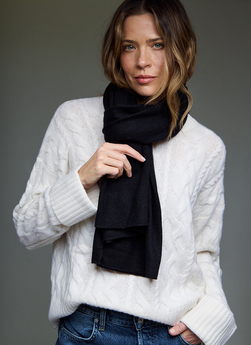 Andrews Luxe Pure Cashmere Travel Scarf