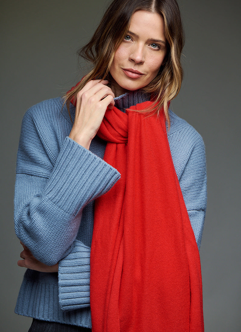 Andrews Luxe Pure Cashmere Travel Scarf