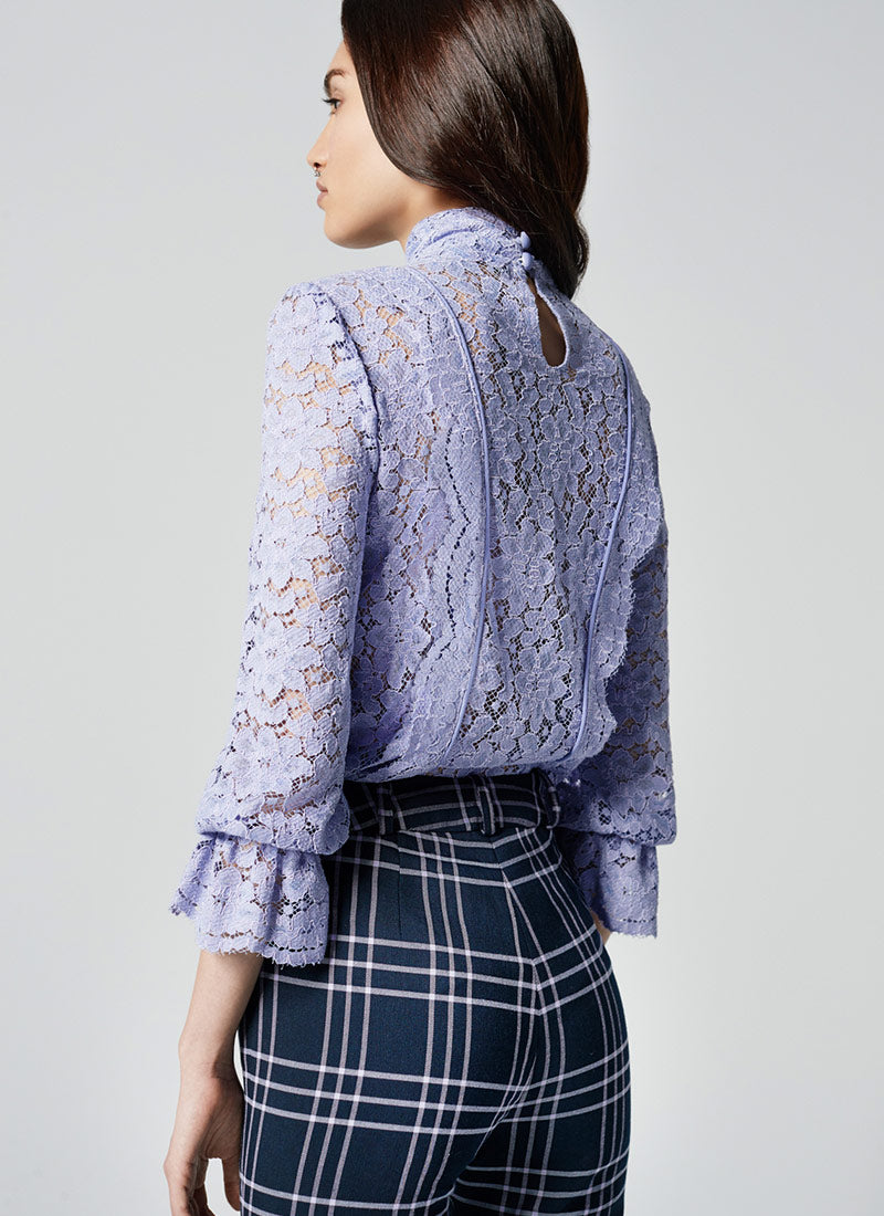 Smythe Scalloped Lace Top