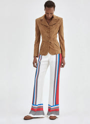 Smythe Shrunken Suede Blazer