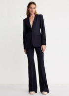 Smythe Pintuck Flare Pant