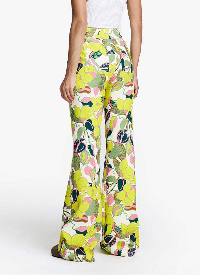 Smythe Patch Pocket Pintuck Trouser