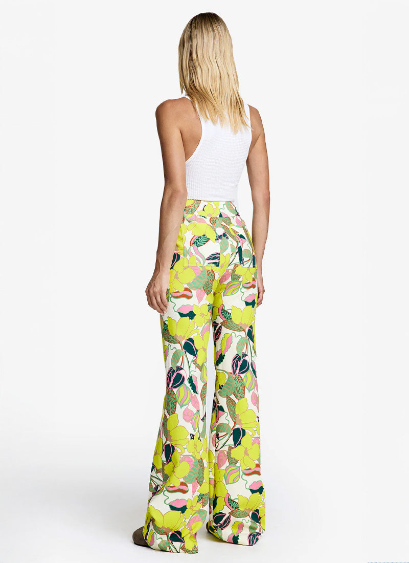 Smythe Patch Pocket Pintuck Trouser