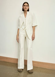 Smythe Patch Pocket Pintuck Trouser
