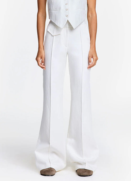 Smythe Patch Pocket Pintuck Trouser