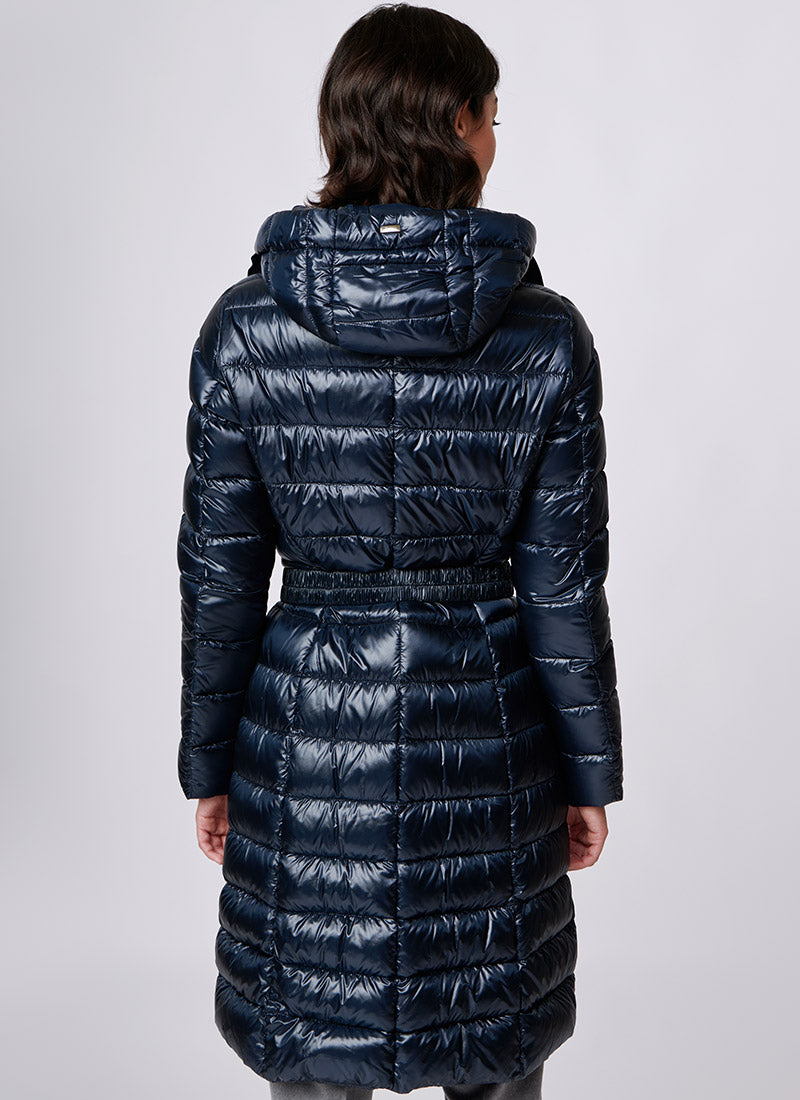 Herno Ultralight Fitted Midi Coat