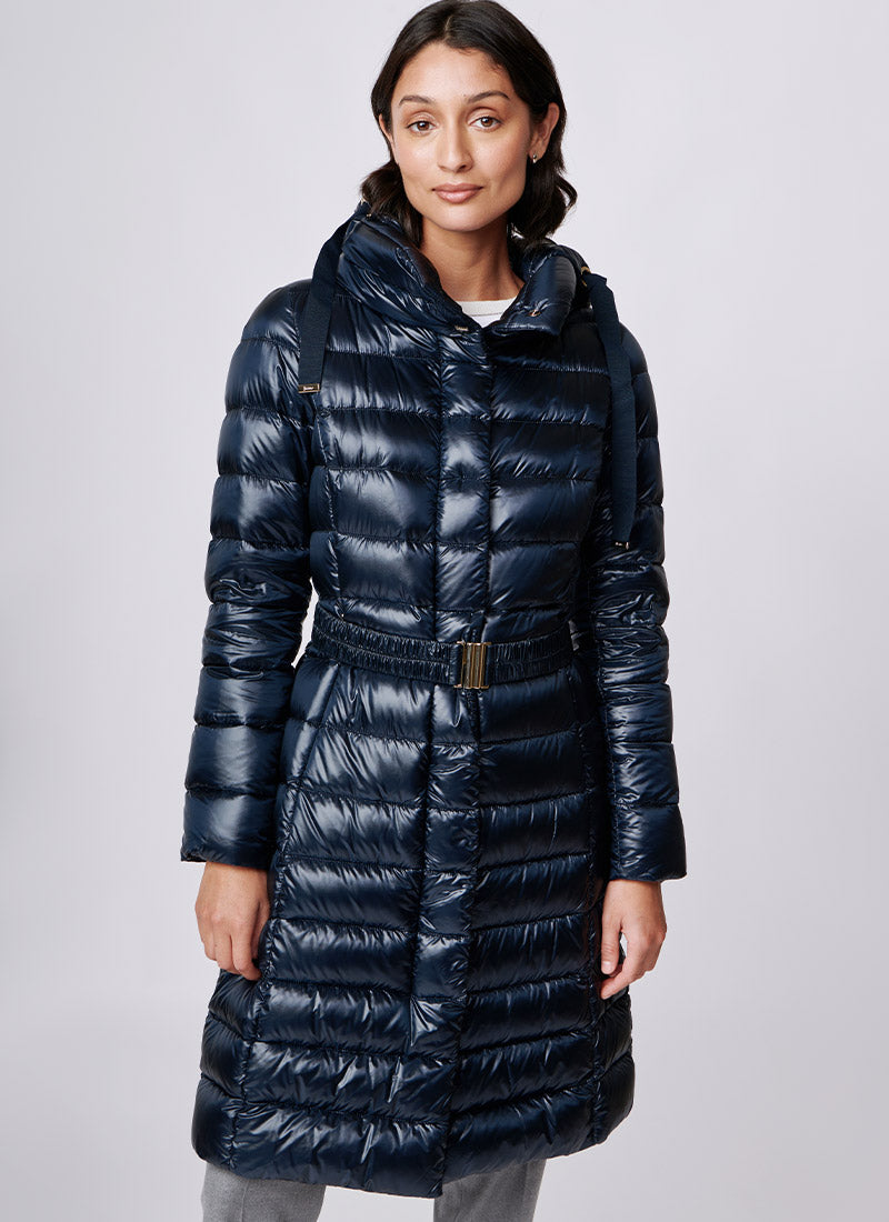 Herno Ultralight Fitted Midi Coat