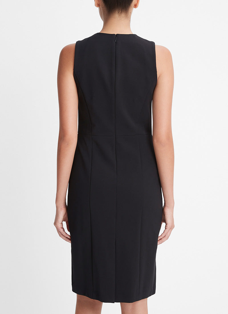 Vince Seamed Front Sheath Dress