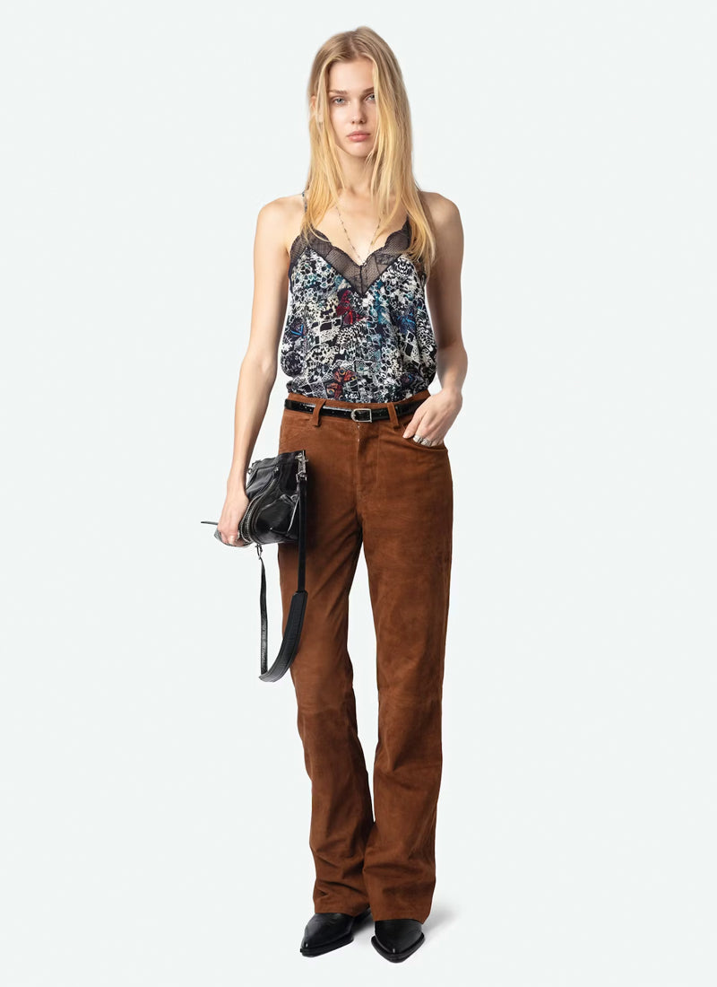 Zadig & Voltaire Christy Soft Butterflies Cami