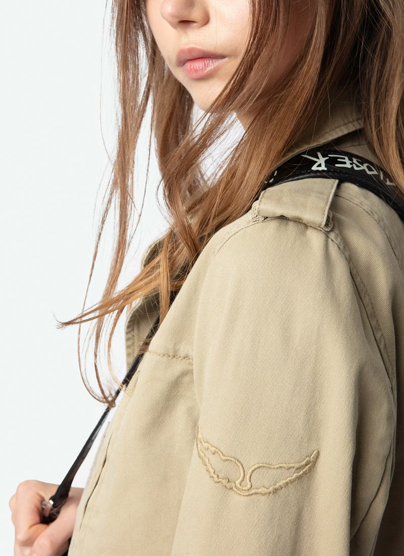 Zadig & Voltaire Klimi Coton Lave Jacket