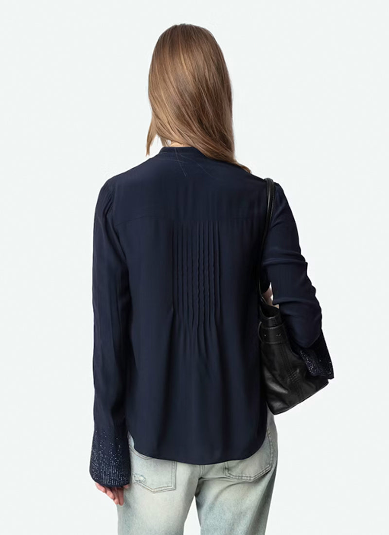 Zadig & Voltaire Taika Soft Strass Top