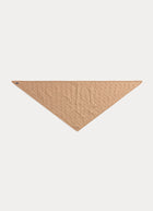 Cable Triangle Scarf