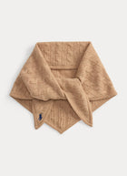 Cable Triangle Scarf