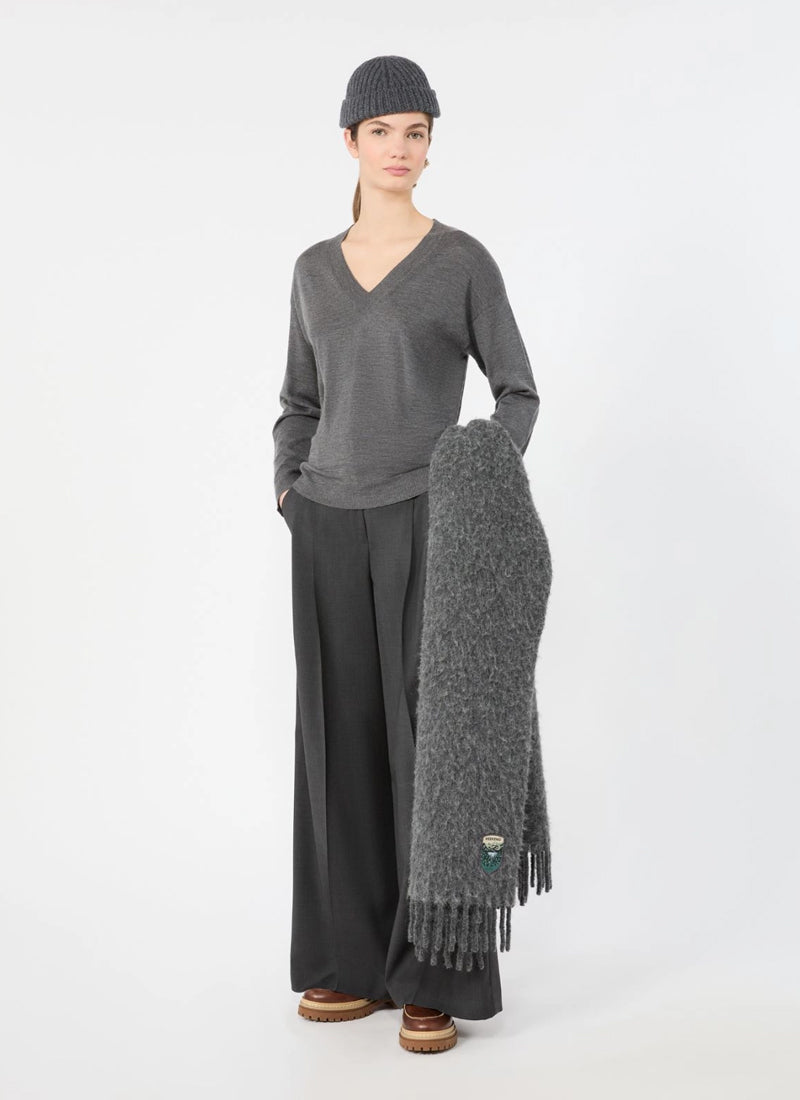 Adelfi Wide Leg Pleated Pant