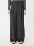 Adelfi Wide Leg Pleated Pant