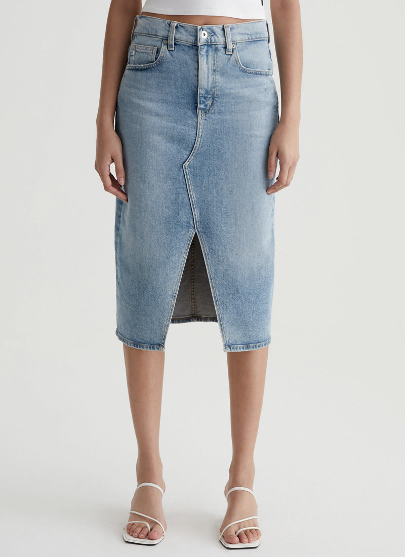 AG Jeans Alicia Denim Skirt