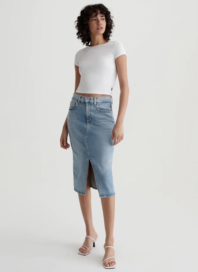 AG Jeans Alicia Denim Skirt