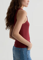 AG Jeans Ashley Ribbed Tank Top