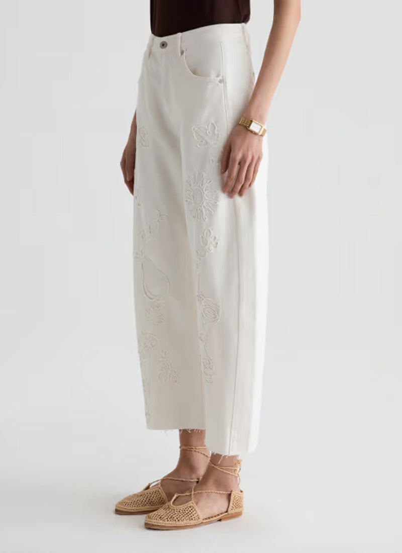 AG Jeans Hattie Crop Wide Leg Jeans
