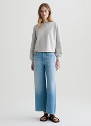 AG Jeans Saige Wide Leg Crop Jeans