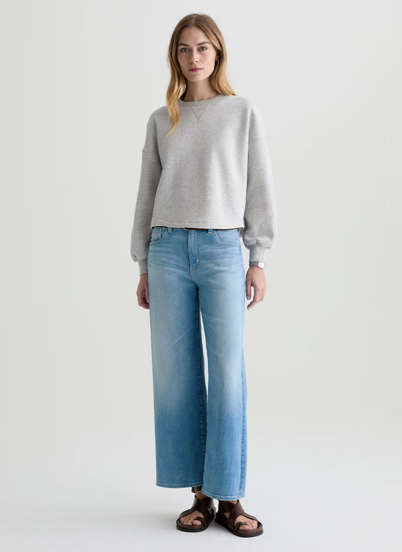 AG Jeans Saige Wide Leg Crop Jeans