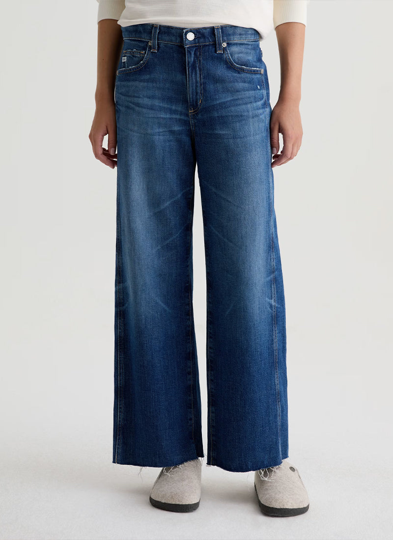 AG Jeans Saige Wide Leg Crop Jeans