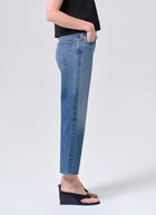 AGOLDE 90's Crop Mid Rise Straight Jeans