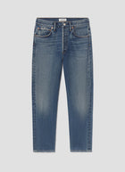 AGOLDE 90's Crop Mid Rise Straight Jeans