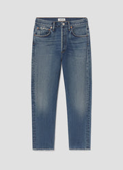AGOLDE 90's Crop Mid Rise Straight Jeans