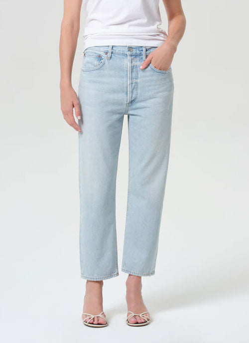  90’s Crop Straight Leg Jeans by AGOLDE at Andrews 