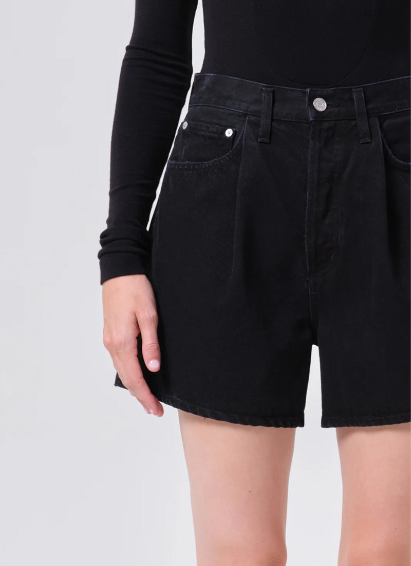 Rhoda Pleated A-Line Shorts by AGOLDE | Andrews