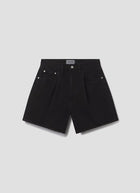 AGOLDE Rhoda Pleated A-Line Shorts