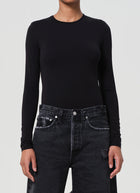 AGOLDE Aura Jersey Long Sleeve Bodysuit