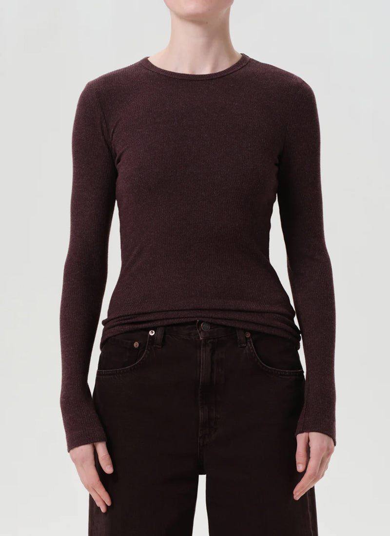  Delphi Slim Tee by AGOLDE at Andrews 
