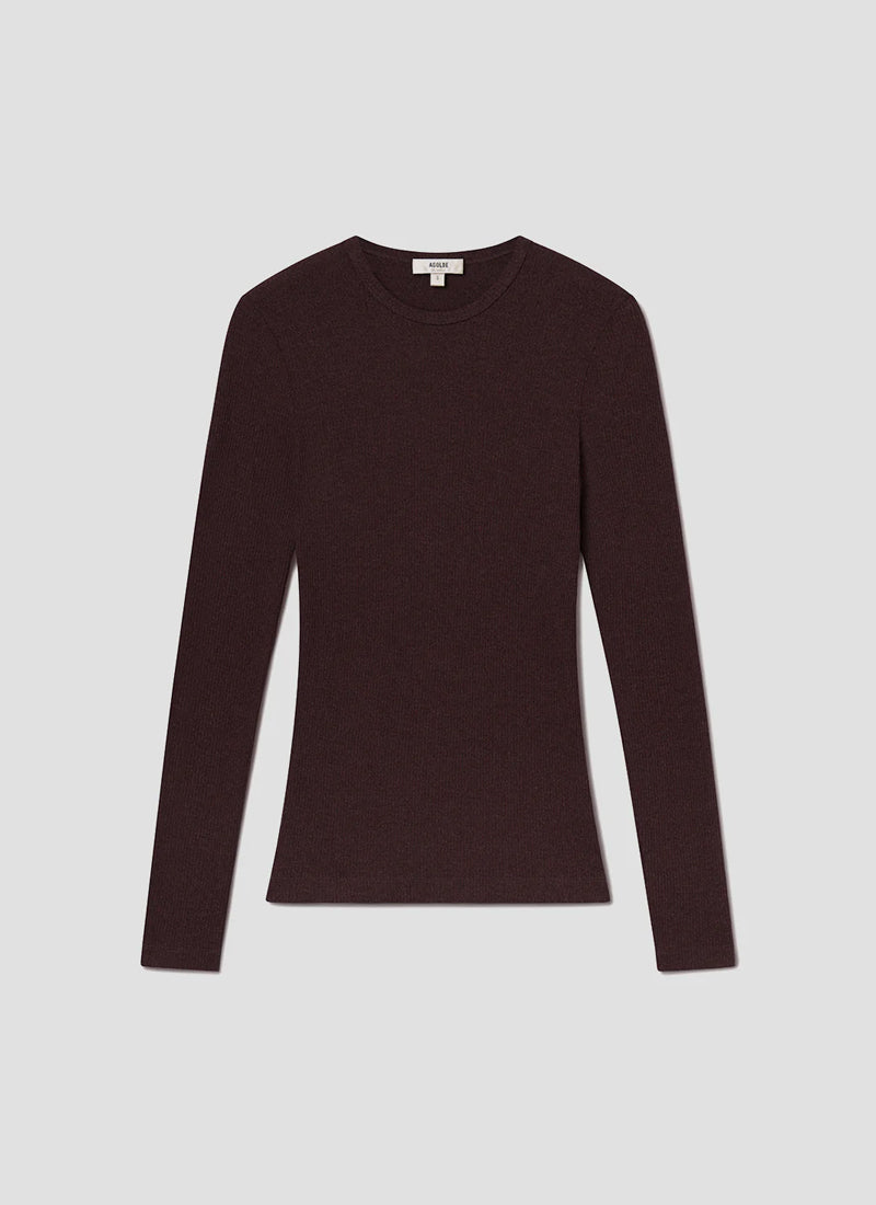  Delphi Slim Tee by AGOLDE at Andrews 