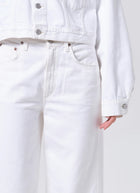 AGOLDE Low Curve Fray Wide Leg Jeans