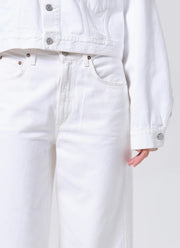AGOLDE Low Curve Fray Wide Leg Jeans