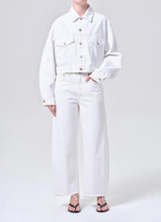 AGOLDE Low Curve Fray Wide Leg Jeans
