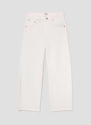 AGOLDE Low Curve Fray Wide Leg Jeans