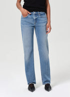 AGOLDE Low Rise Slim Straight Leg Jeans