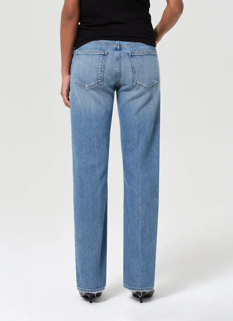 AGOLDE Low Rise Slim Straight Leg Jeans