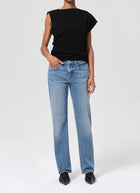 AGOLDE Low Rise Slim Straight Leg Jeans