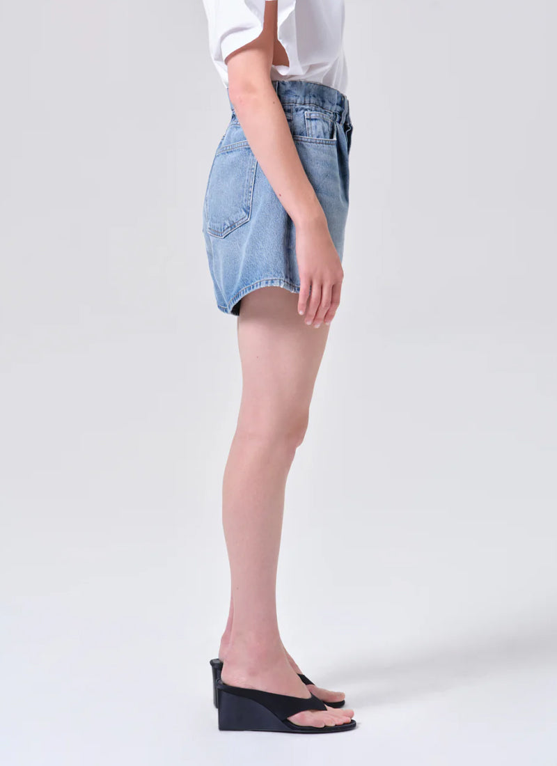  Lyonne Shorts by AGOLDE at Andrews 