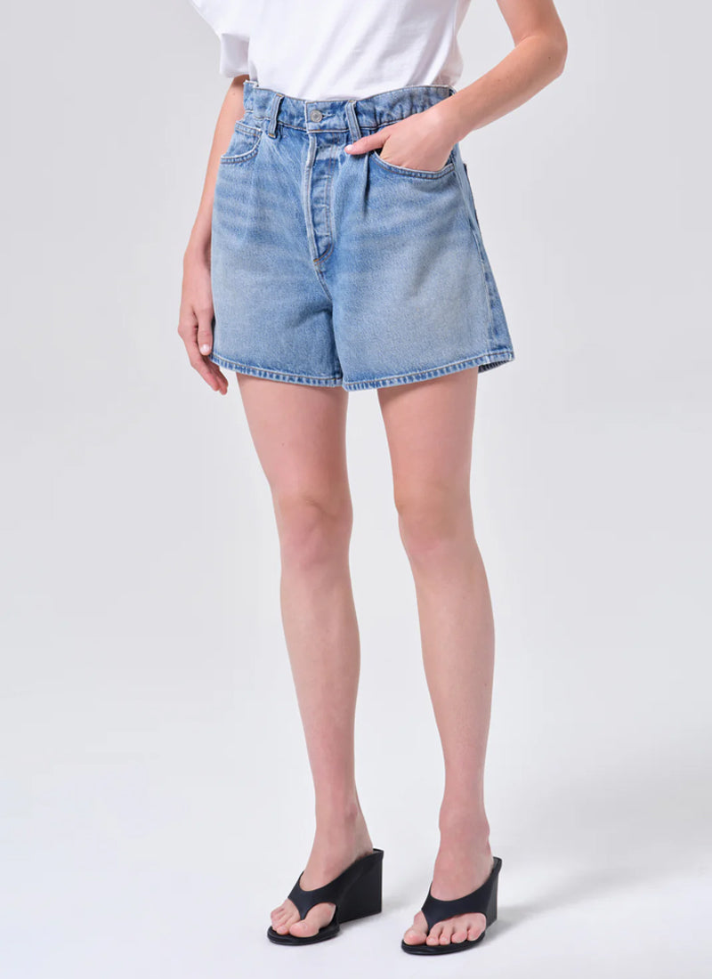  Lyonne Shorts by AGOLDE at Andrews 