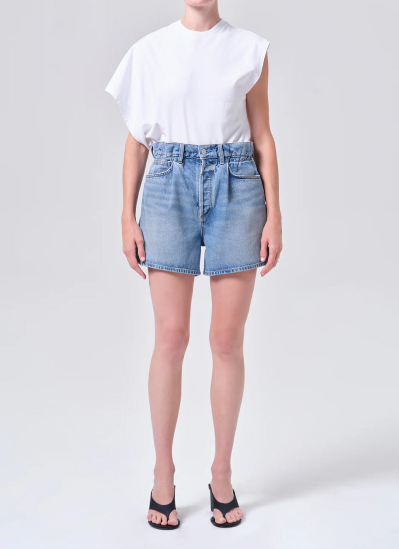  Lyonne Shorts by AGOLDE at Andrews 