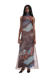Albee Dress Butterfly Sky