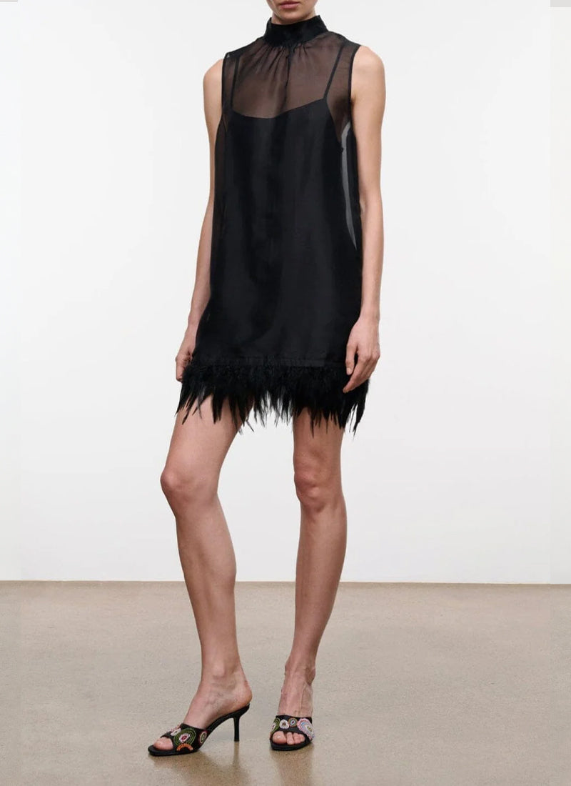 Albee Silk Mini Dress