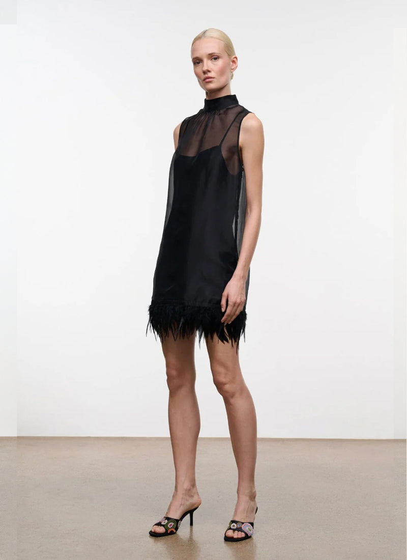 Albee Silk Mini Dress