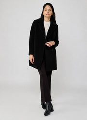 Alpaca Single Breasted Coat