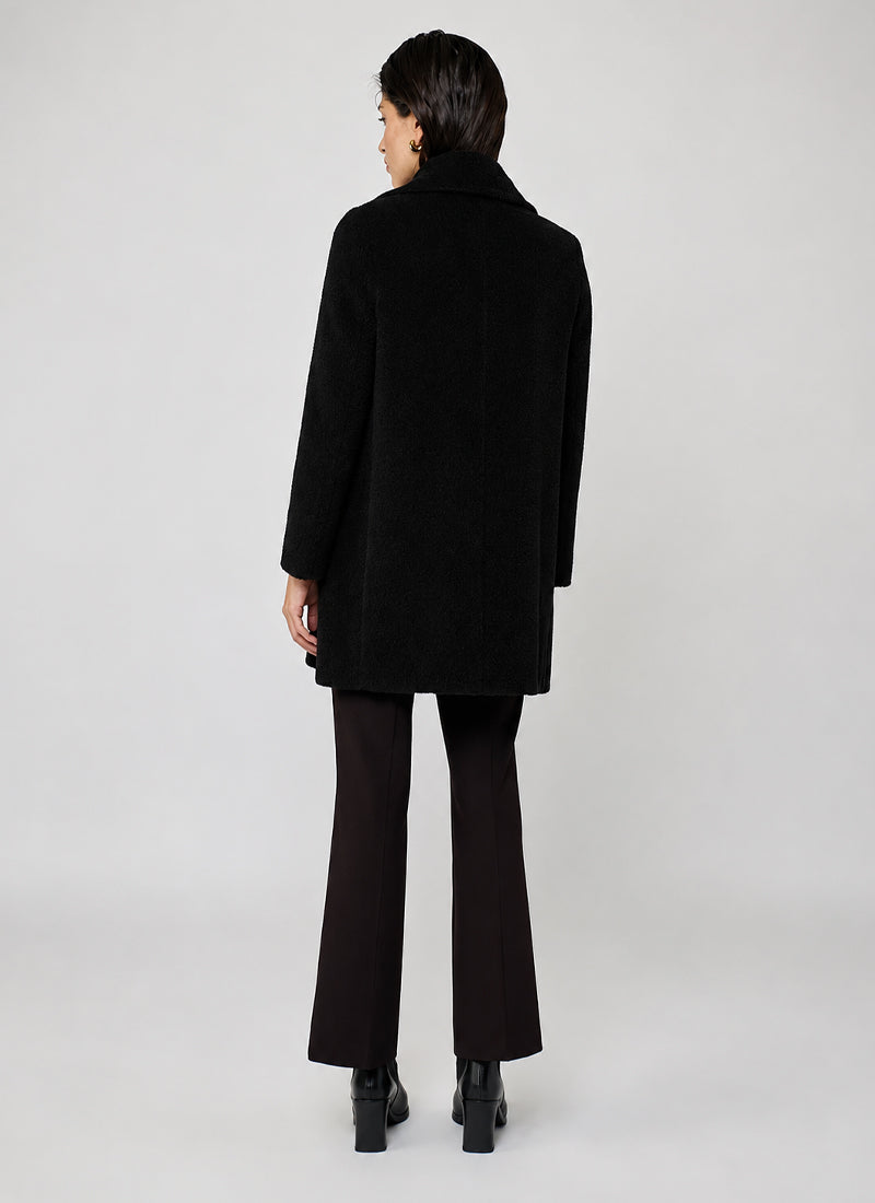 Alpaca Single Breasted Coat